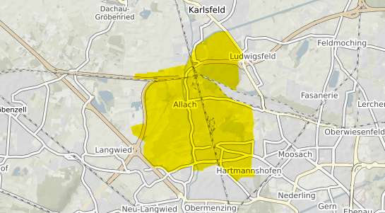 Immobilienpreisekarte München Allach Untermenzing